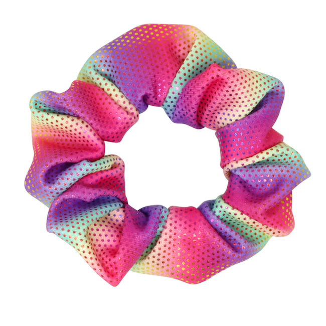 RAINBOW BUTTERFLY SCRUNCHIE