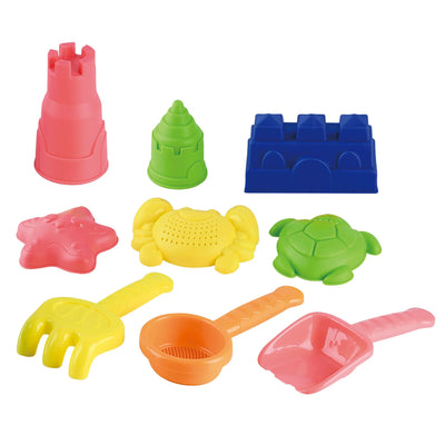PLAYGO SAND AND PLAY MOULD 9 PIECE SET - Toyworld Frankston