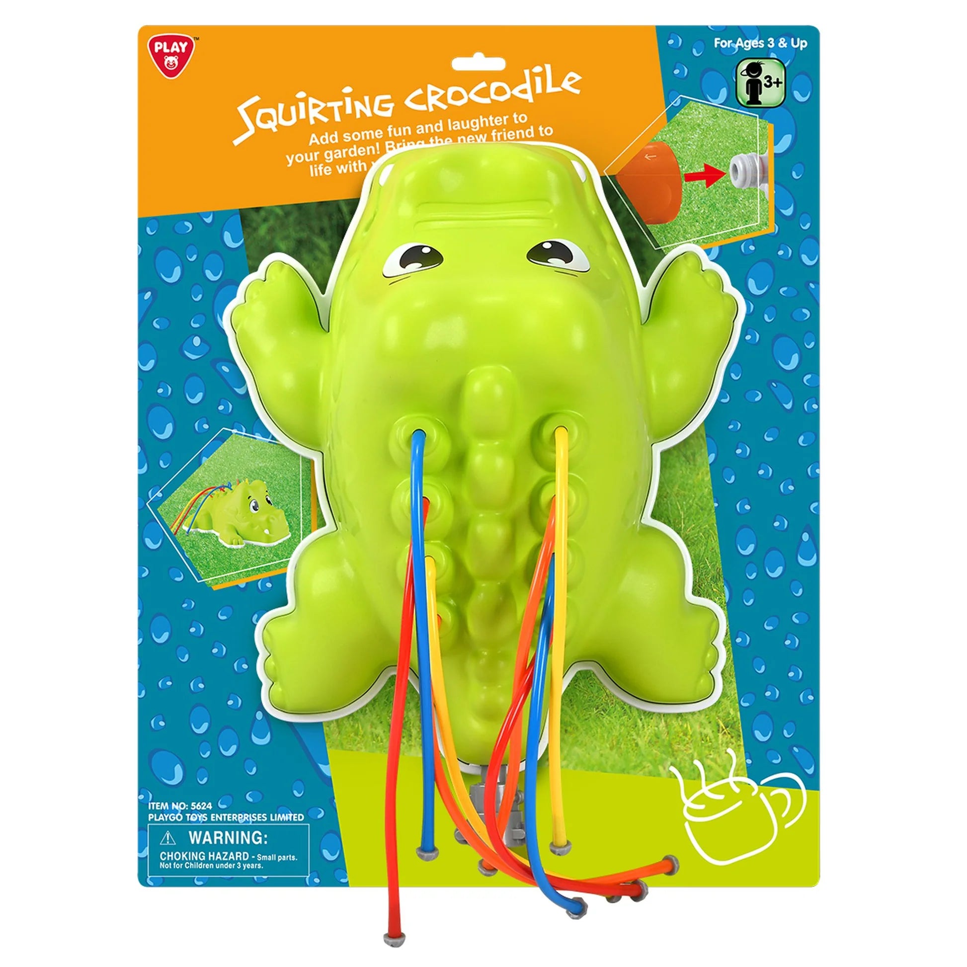 PLAYGO SPRINKLER COLIN THE CROC - Toyworld Frankston