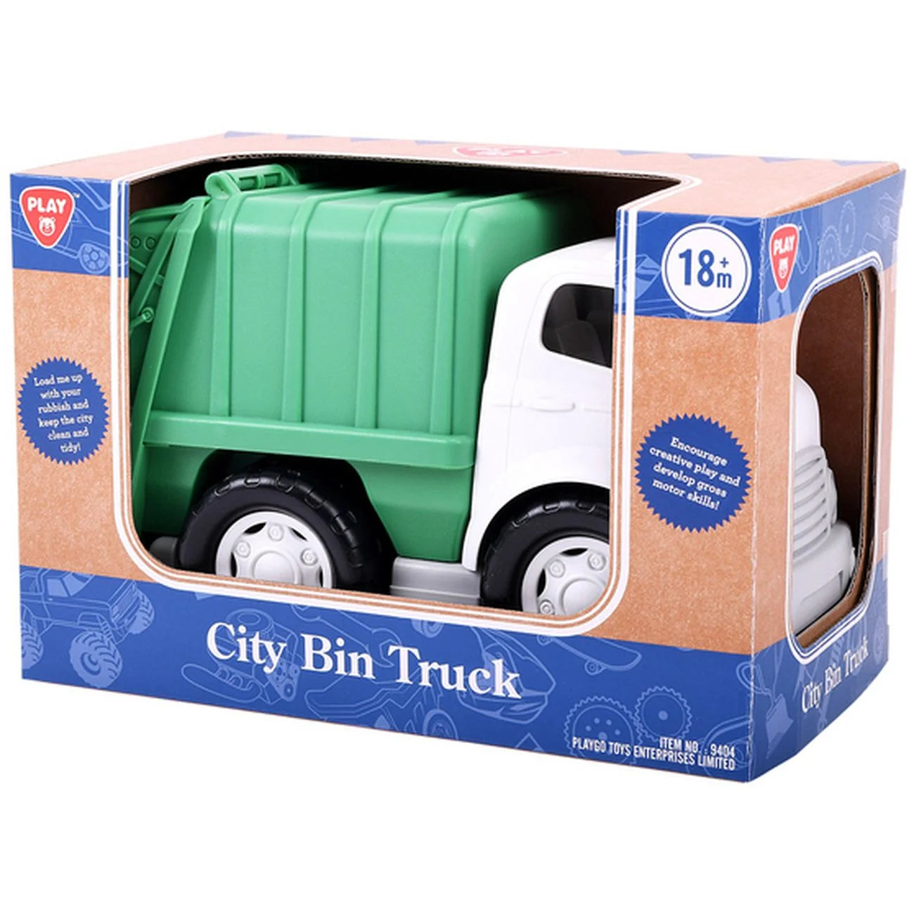 PLAYGO ON THE GO CITY BIN TRUCK
