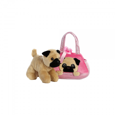 PUG IN A PINK BAG - Toyworld Frankston