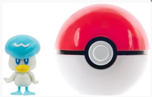 POKEMON CLIP 'N' GO - QUAXLY AND POKE BALL - Toyworld Frankston