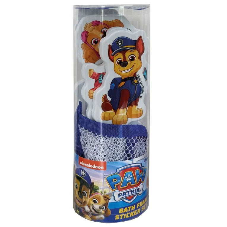 PAW PATROL BATH FOAM STICKER SET - Toyworld Frankston