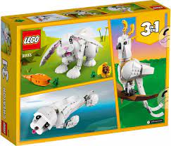 LEGO 31133 CREATOR 3 IN 1 WHITE RABBIT - Toyworld Frankston