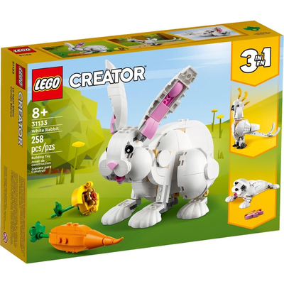 LEGO 31133 CREATOR 3 IN 1 WHITE RABBIT - Toyworld Frankston