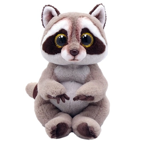 TY - BEANIE BELLIES - PETEY - RACCOON - Toyworld Frankston