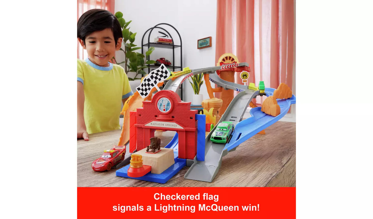 DISNEY PIXAR CARS - RESCUE ROAD RACEWAY - Toyworld Frankston