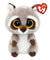 TY BEANIE BOOS - OAKIE RACCOON - GREY/BROWN/WHITE