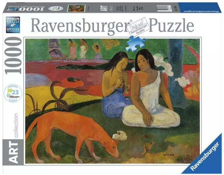 RAVENSBURGER PUZZLE 175338 ART COLLECTION AREEAREA (THE RED DOG) 1000 PIECE PUZZLE