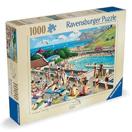 RAVENSBURGER LEISURE DAYS NO 8 SCARBOROUGH NORTH BAY 1000 PIECE PUZZLE