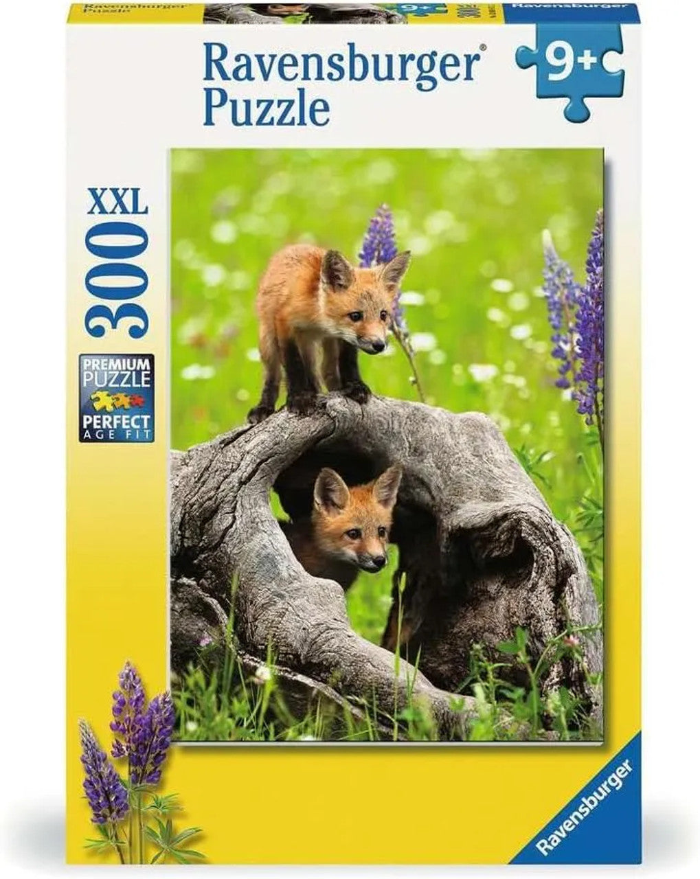RAVENSBURGER CURIOUS FOXES 300 PIECE PUZZLE