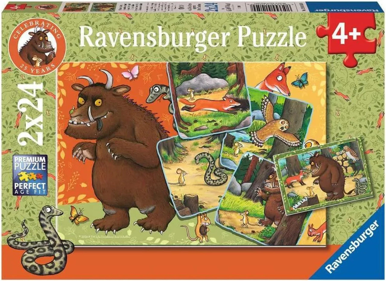 RAVENSBURGER - THE GRUFFALO 2X24 PIECE PUZZLE
