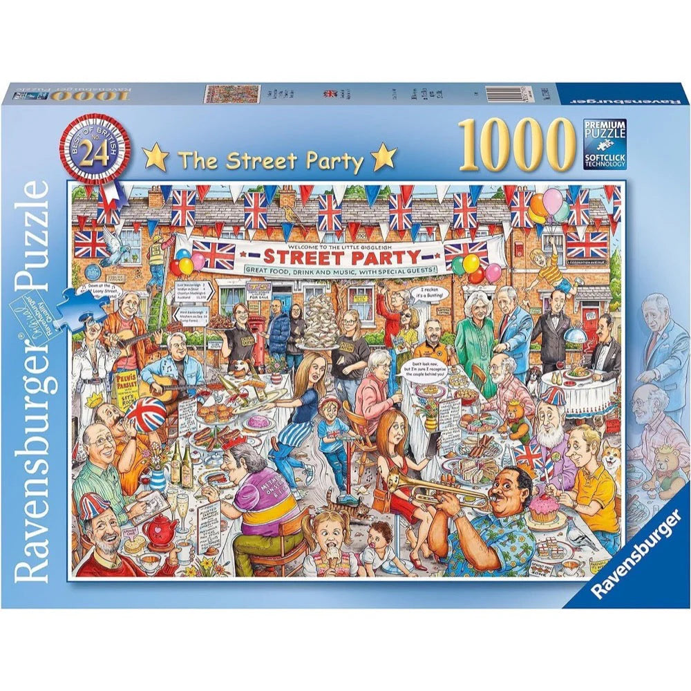 RAVENSBURGER PUZZLE - THE STREET PARTY 1000 PIECES