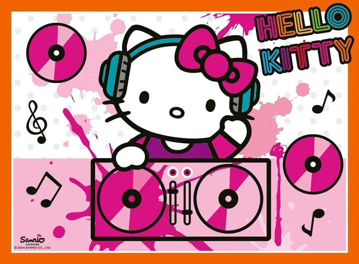 RAVENSBURGER - HELLO KITTY 4 IN A BOX PUZZLE