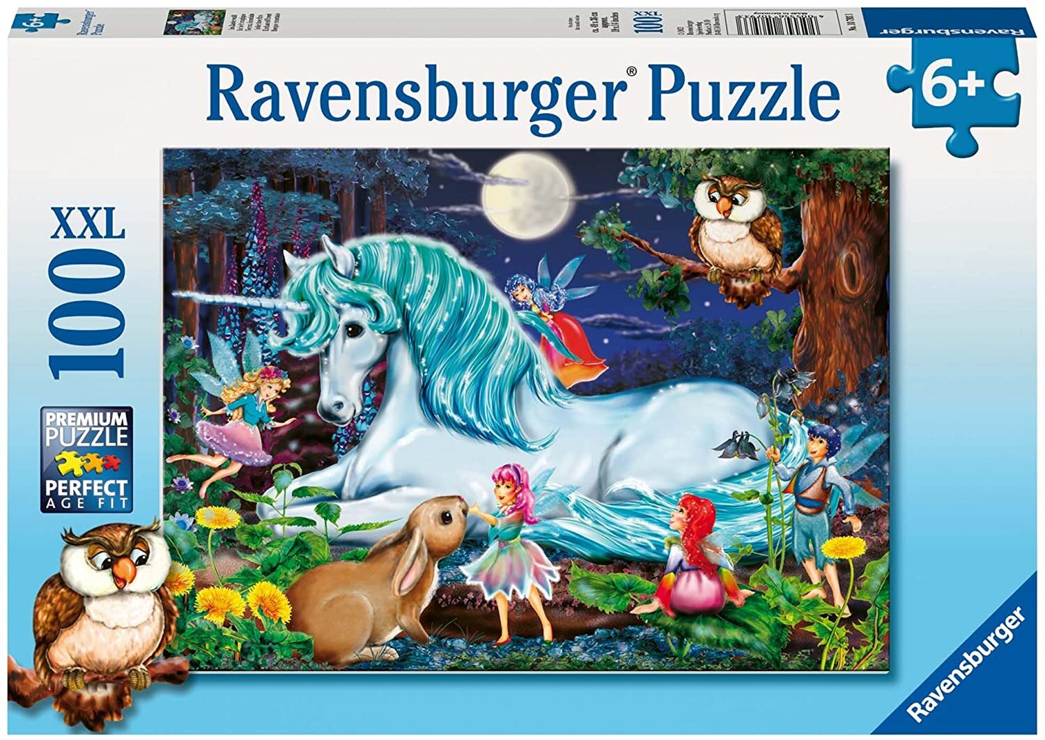 RAVENSBURGER - ENCHANTED FOREST PUZZLE 100PC - Toyworld Frankston