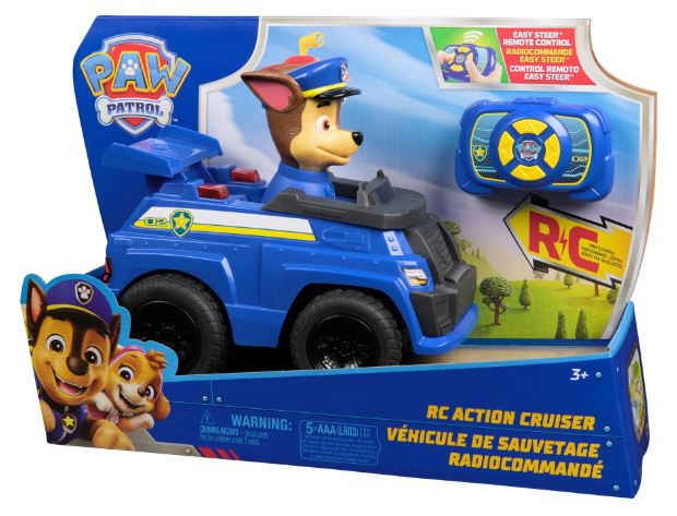 PAW PATROL -REMOTE CONTROL CHASE ACTION CRUISER - Toyworld Frankston