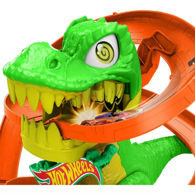 HOT WHEELS CITY T REX BLAZE BATTLE PLAYSET