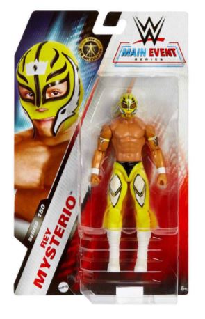 WWE BASIC FIGURE SERIES 150 - REY MYSTERIO - Toyworld Frankston