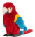 LIVING NATURE RED MACAW LARGE PLUSH