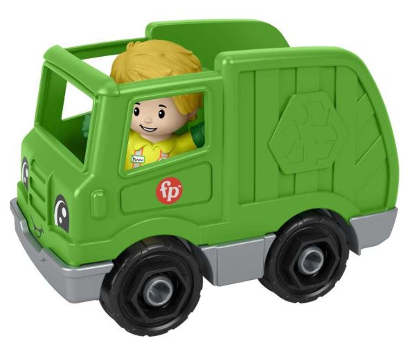 FISHER PRICE - LITTLE PEOPLE SMALL VEHICLE - GREEN TRUCK - Toyworld ...