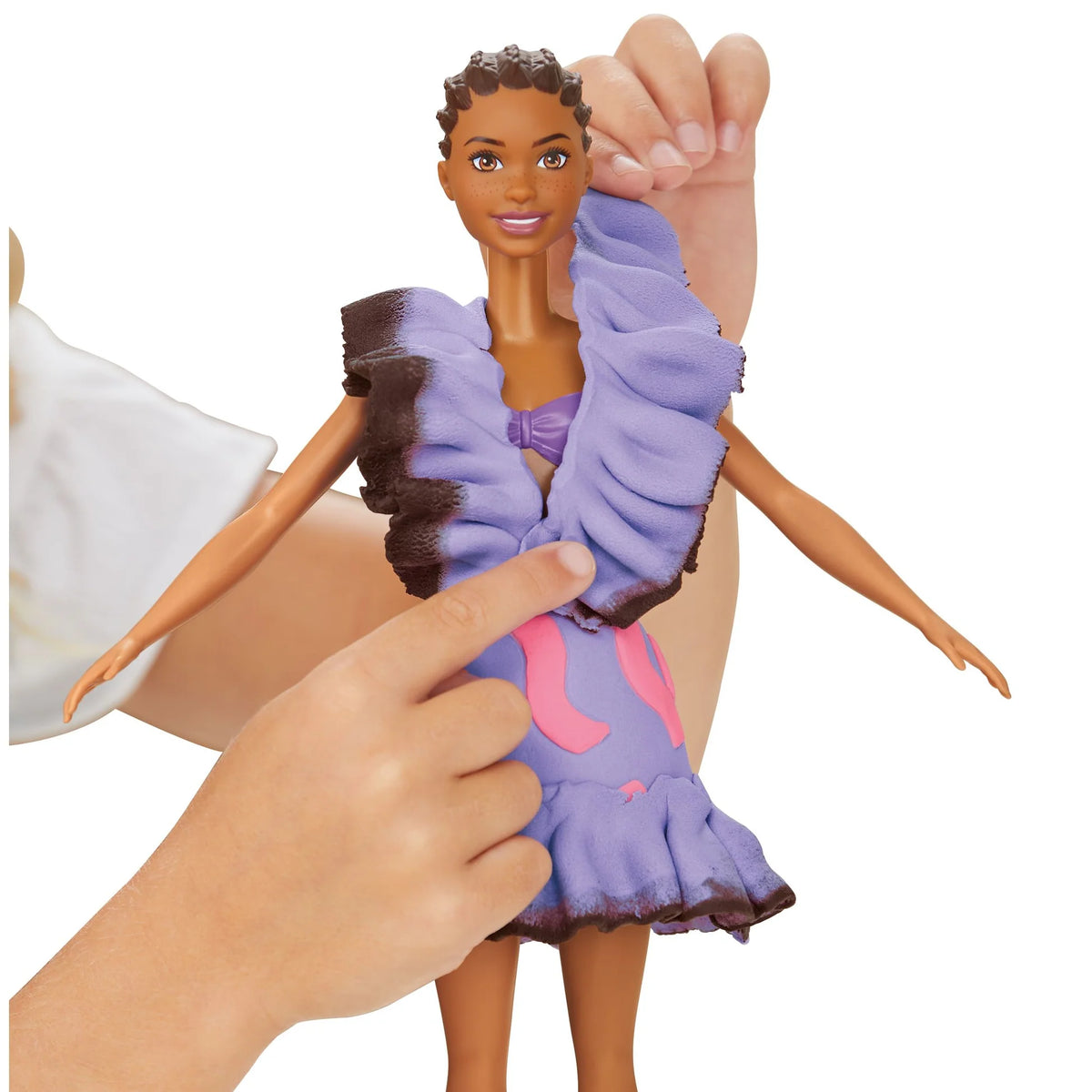 PLAY-DOH BARBIE - FASHIONISTA RUFFLES - Toyworld Frankston