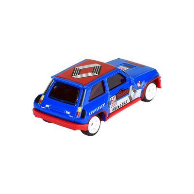 MAJORETTE ANNIVERSARY EDITION DELUXE - BLUE AND RED RENAULT 5