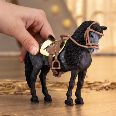 SCHLEICH - PURA RAZA ESPANOLA MARE WITH SADDLE