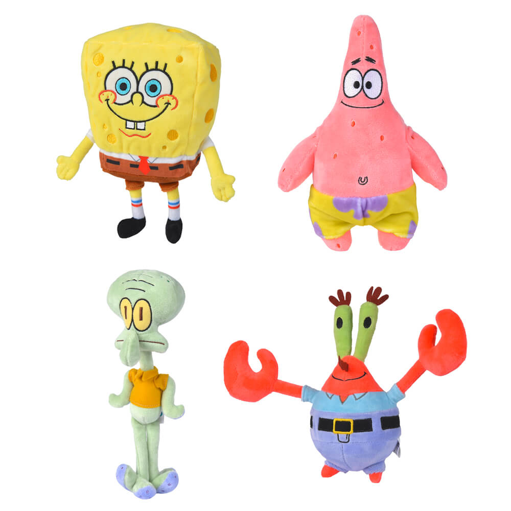 SPONGEBOB SQUARE PANTS 20CM PLUSH ASSORTMENT
