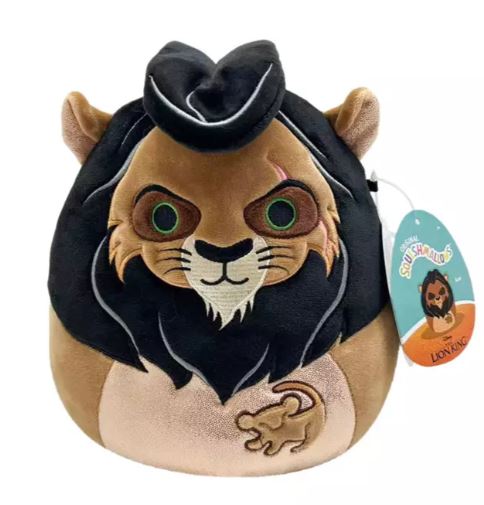 SQUISHMALLOWS - 8 INCH LION KING 30TH ANNIVERSARY SCAR