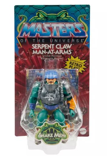 MASTERS OF THE UNIVERSE - SERPENT CLAW MAN-AT-ARMS - Toyworld Frankston