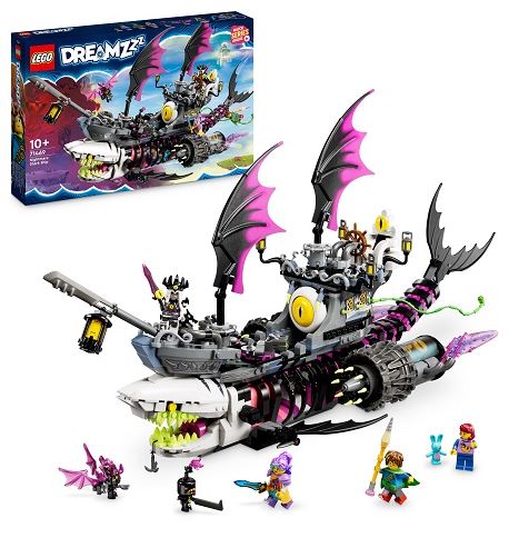 LEGO DREAMZZZ 71469 NIGHTMARE SHARK SHIP - Toyworld Frankston