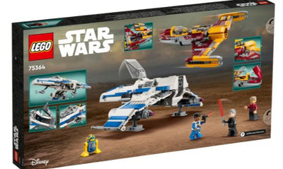 LEGO 75364 STAR WARS NEW REPUBLIC E WING VS SHIN HATIS STARFIGHTER - Toyworld Frankston