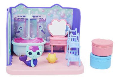 GABBY'S DOLLHOUSE 'MERCAT' PRIMP & PAMPER BATHROOM - Toyworld Frankston