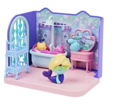 GABBY'S DOLLHOUSE 'MERCAT' PRIMP & PAMPER BATHROOM - Toyworld Frankston