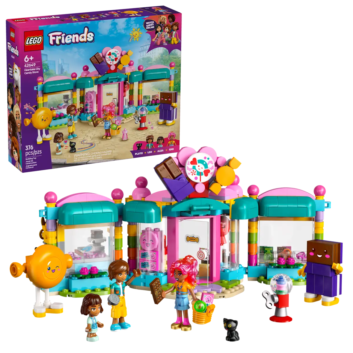 LEGO FRIENDS 42649 HEARTLAKE CITY CANDY STORE