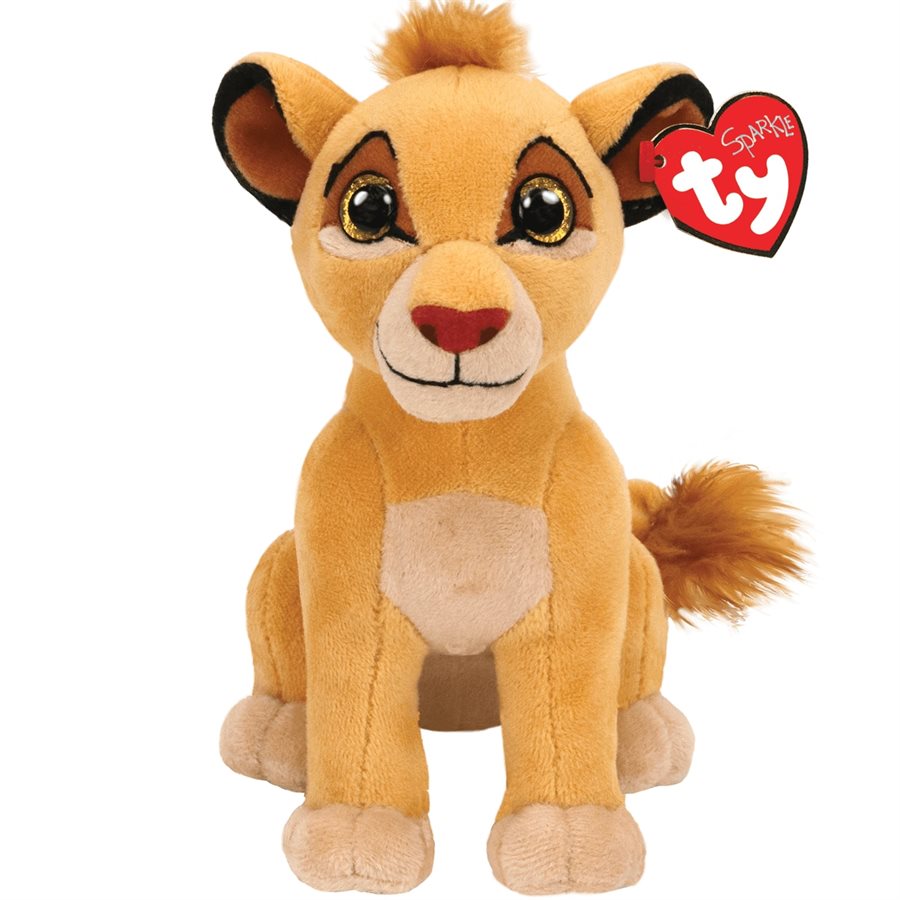 TY BEANIE BABIES - DISNEY - SIMBA LION REGULAR - Toyworld Frankston