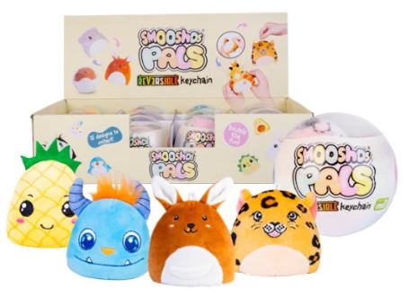 SMOOSHO'S PALS REVERSABLE KEYRINGS ASSORTMENT