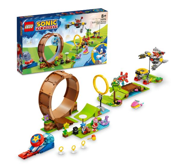 LEGO SONIC THE HEDGEHOG 76994 SONIC'S GREEN HILL ZONE LOOP CHALLENGE - Toyworld Frankston