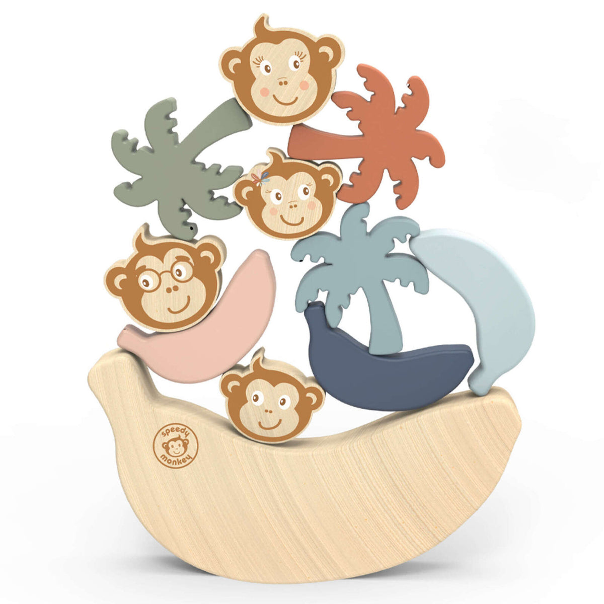 SPEEDY MONKEY BALANCE GAME - SEE SAW PUZZLES