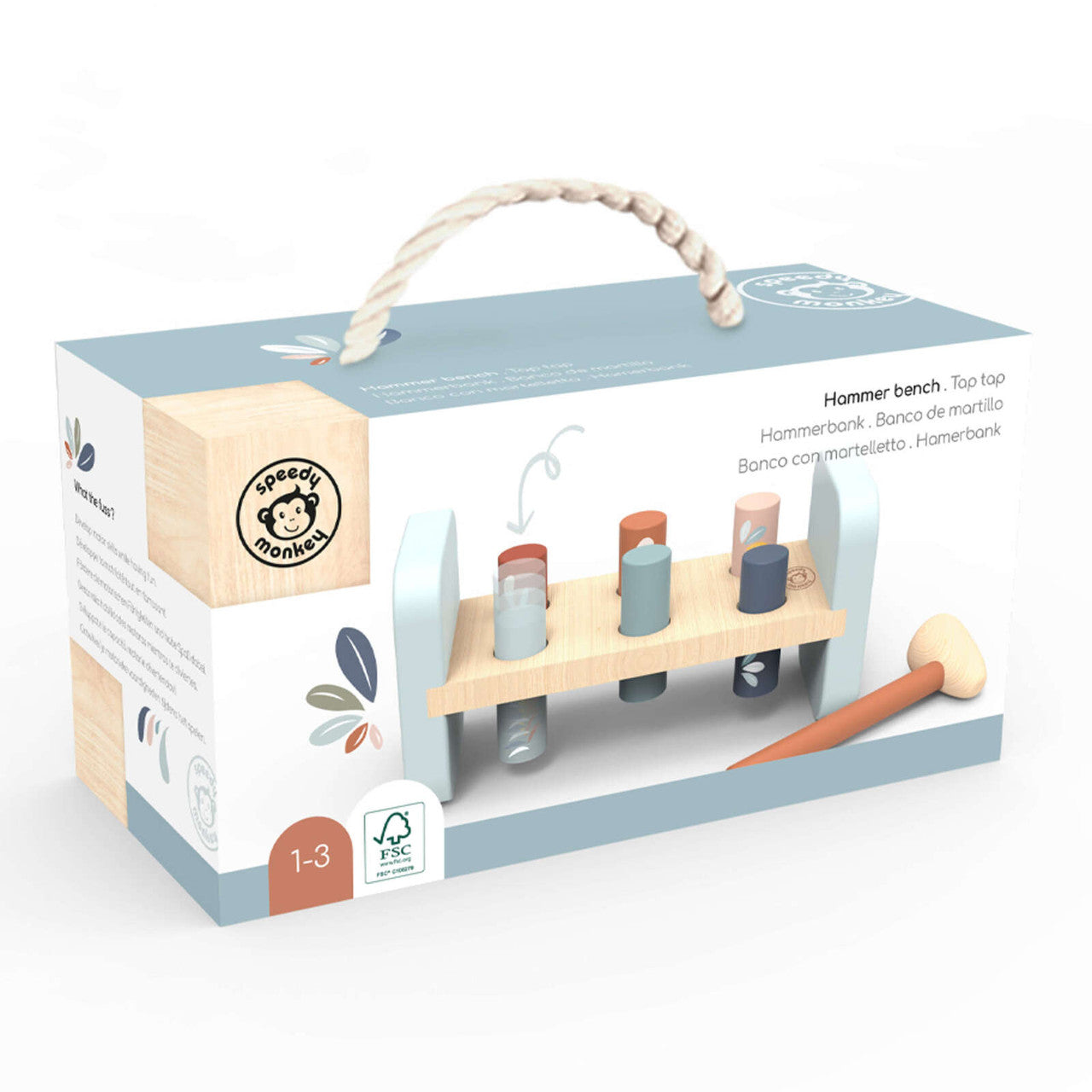 SPEEDY MONKEY HAMMER BENCH - Toyworld Frankston