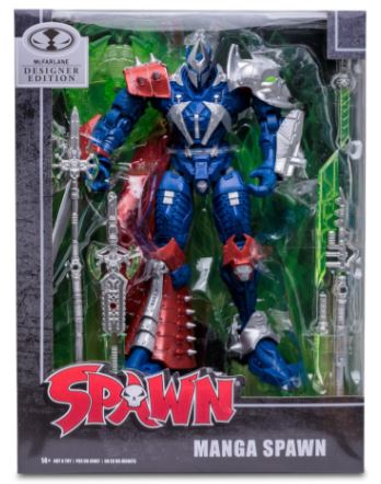 SPAWN - MANGA SPAWN DESIGNER EDITION MEGAFIG 7” SCALE ACTION FIGURE