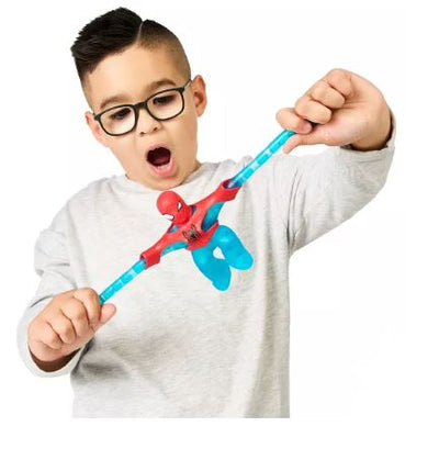 HEROES OF GOO JIT ZU - GOO SHIFTERS - BLUE STRIKE SPIDERMAN - Toyworld Frankston