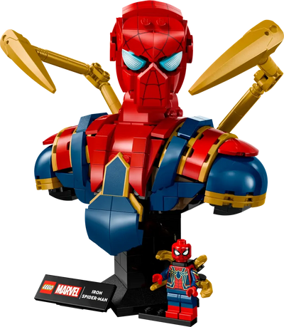 LEGO 76326 MARVEL - IRON SPIDER MAN BUST - Toyworld Frankston