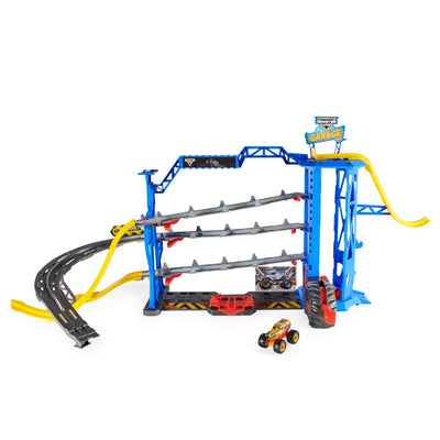MONSTER JAM 1:64 GARAGE PLAY SET - Toyworld Frankston