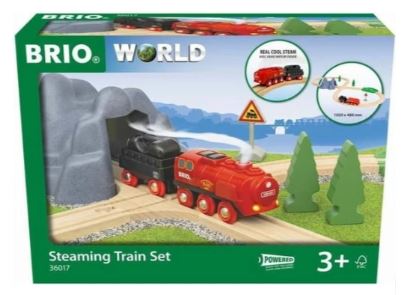 BRIO STEAMING TRAIN SET 24 PIECES - Toyworld Frankston