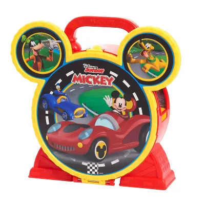 DISNEY JR MICKEY MOUSE STOW 'N GO GARAGE - Toyworld Frankston