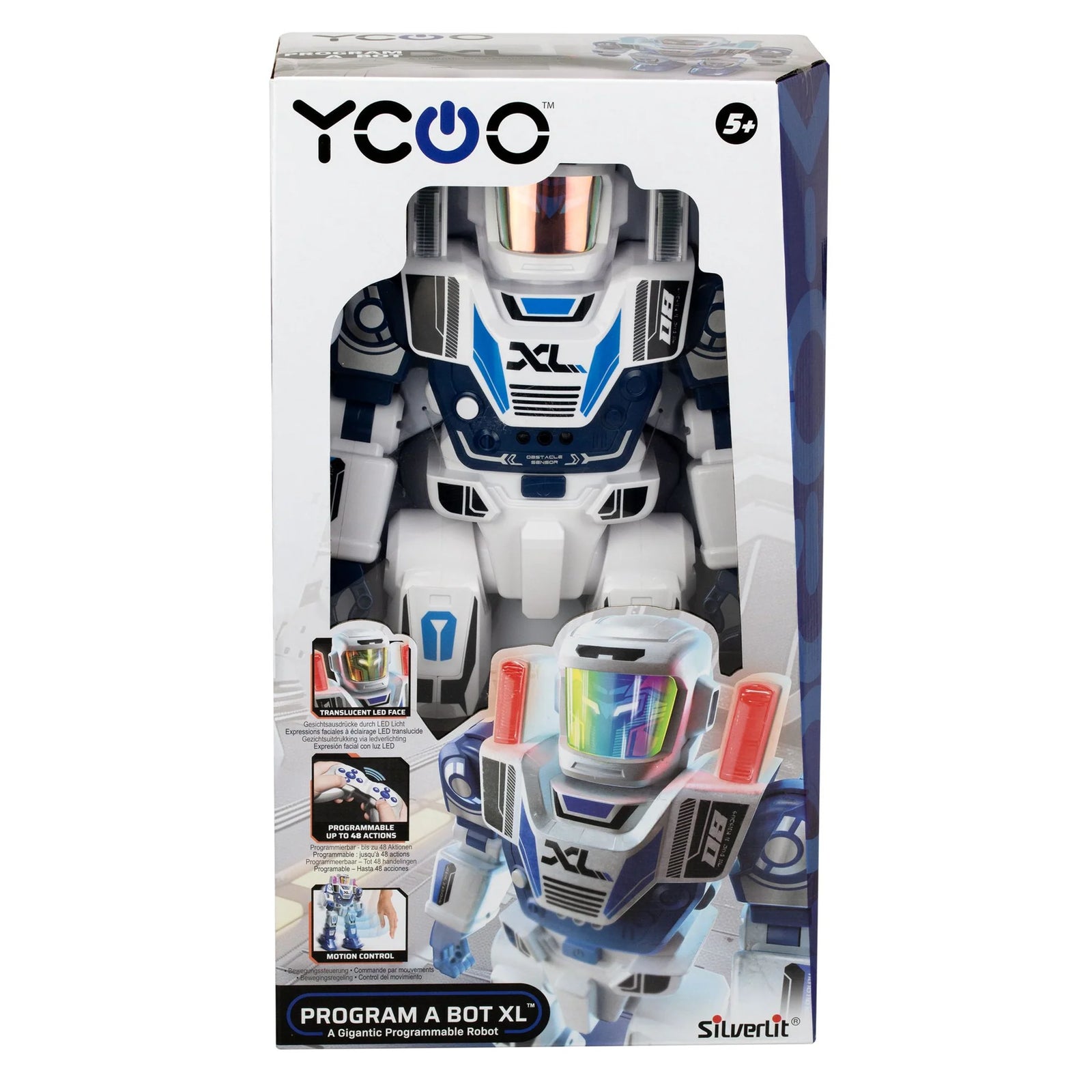 SILVERLIT YCOO PROGRAM A BOT XL - GIGANTIC PROGRAMMABLE ROBOT - Toyworld Frankston