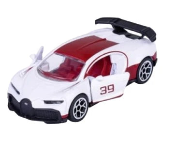 MAJORETTE DELUXE SHOWROOM - WHITE BUGATTI CHIRON PUR SPORT