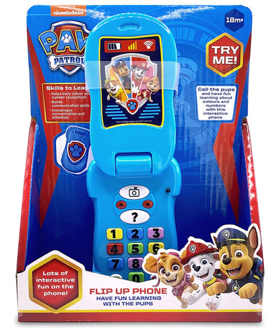 PAW PATROL - FLIP UP PHONE - Toyworld Frankston