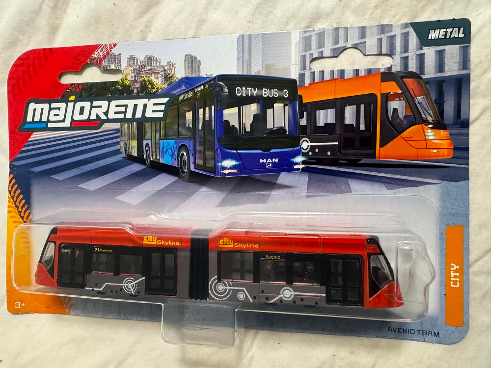 MAJORETTE AVENIO TRAM 3 - CITY SKYLINE ORANGE